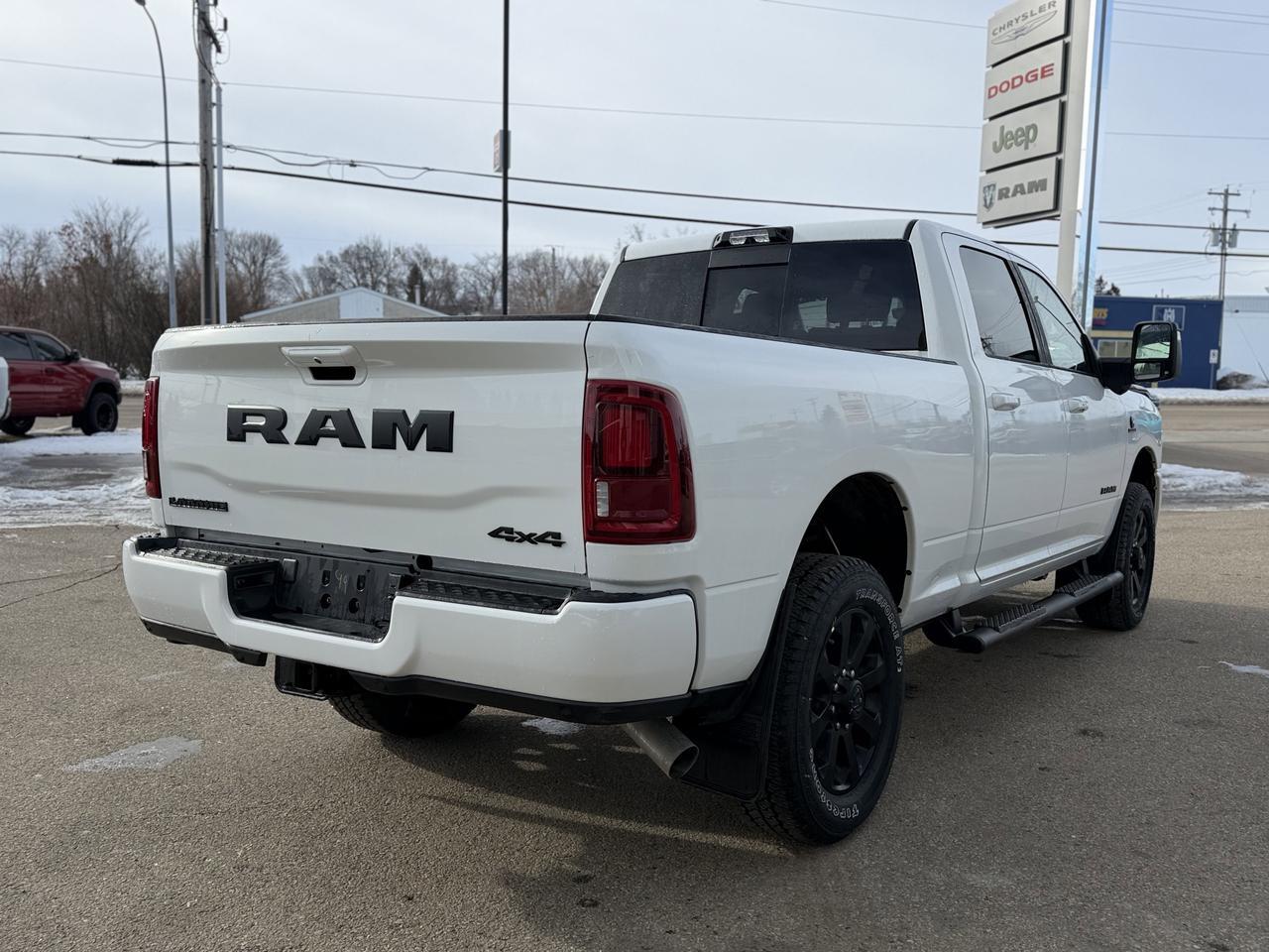 2026 Ram 2500 Laramie Crew Cab 4x4 | Cummins HO Turbo Diesel | Night Edition | Power Sunroof | 12IN NAV Redwater AB