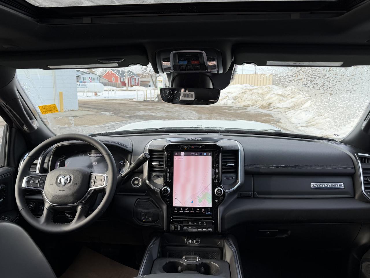 2026 Ram 2500 Laramie Crew Cab 4x4 | Cummins HO Turbo Diesel | Night Edition | Power Sunroof | 12IN NAV Redwater AB