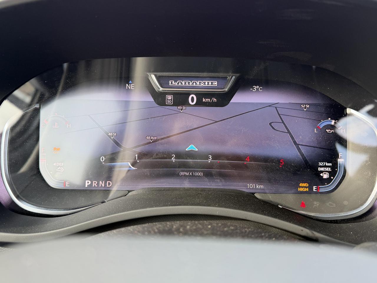 2026 Ram 2500 Laramie Crew Cab 4x4 | Cummins HO Turbo Diesel | Night Edition | Power Sunroof | 12IN NAV Redwater AB