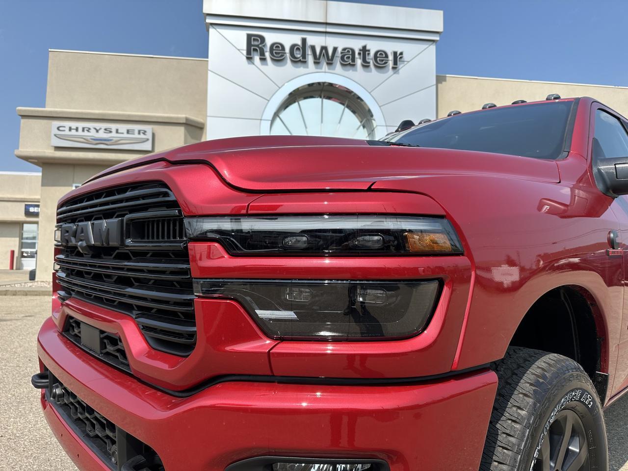 2026 Ram 2500 Laramie Crew Cab 4x4 | HD | Premium Leather | Heated Vented Seats | NAV | Trailer Towing Package Redwater AB