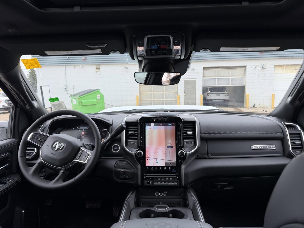 2026 Ram 2500 Laramie Crew Cab 4x4 | Night Edition | Cummins Diesel | Power Sunroof | NAV | Leather Heated Seats Redwater AB