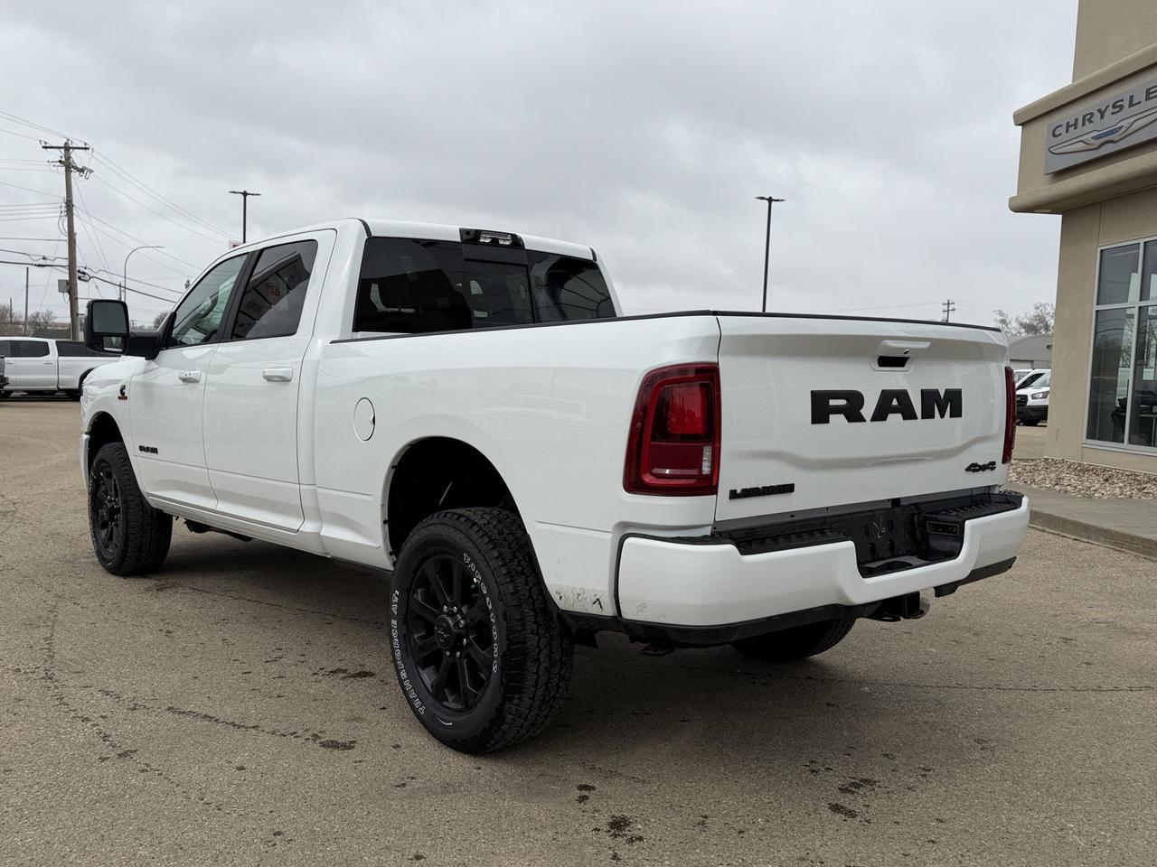 2026 Ram 2500 Laramie Crew Cab 4x4 | Night Edition | Cummins Diesel | Power Sunroof | NAV | Leather Heated Seats Redwater AB