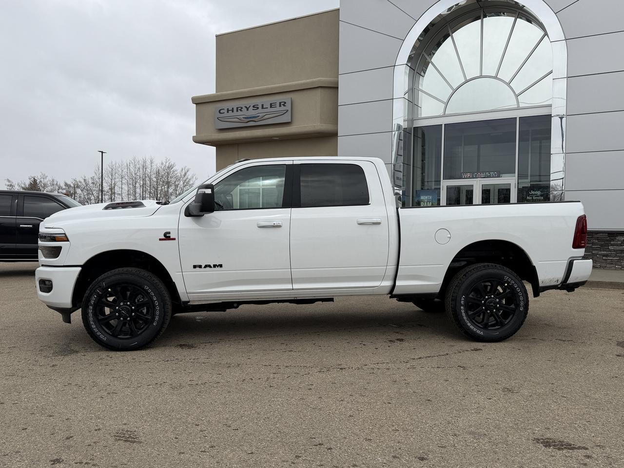 2026 Ram 2500 Laramie Crew Cab 4x4 | Night Edition | Cummins Diesel | Power Sunroof | NAV | Leather Heated Seats