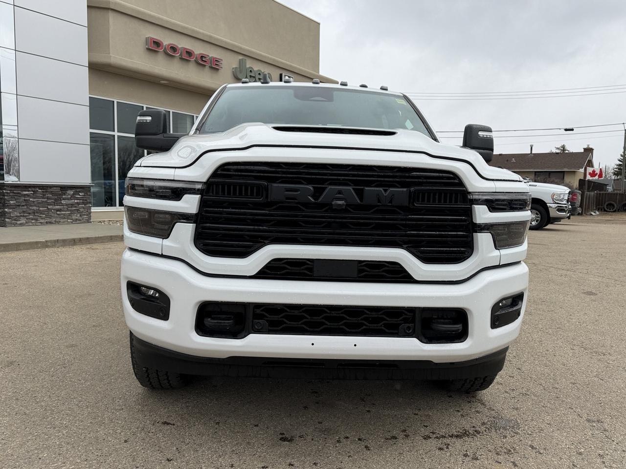 2026 Ram 2500 Laramie Crew Cab 4x4 | Night Edition | Cummins Diesel | Power Sunroof | NAV | Leather Heated Seats Redwater AB