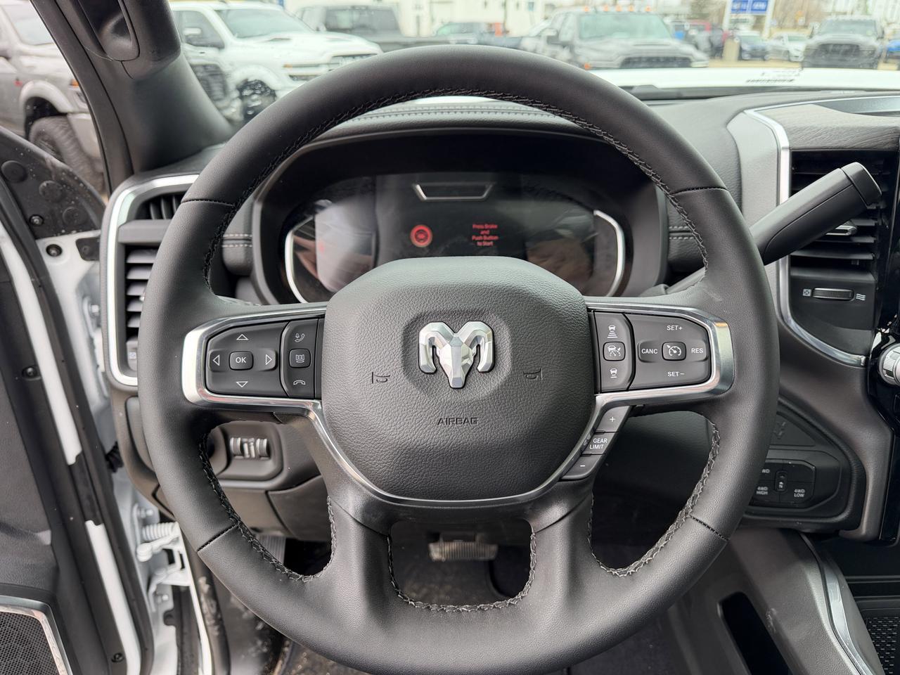 2026 Ram 2500 Laramie Crew Cab 4x4 | Night Edition | Cummins Diesel | Power Sunroof | NAV | Leather Heated Seats Redwater AB