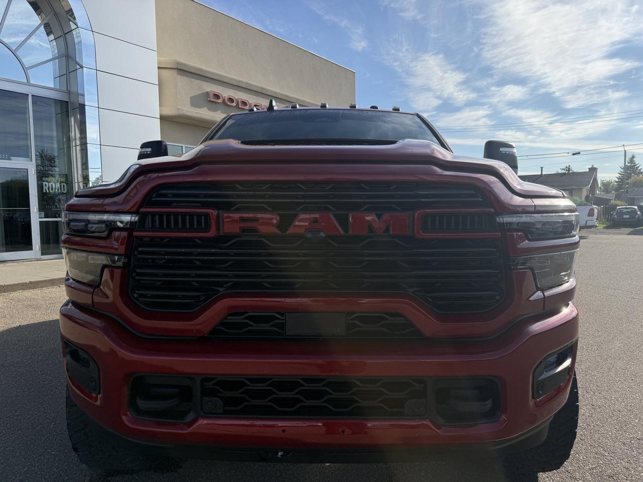 2026 Ram 2500 Laramie Crew Cab 4x4 | Rig Ready Ram | DEADPOOL 8.0 | 3" Level Kit | 22" Wheels | 35" Tires Redwater AB