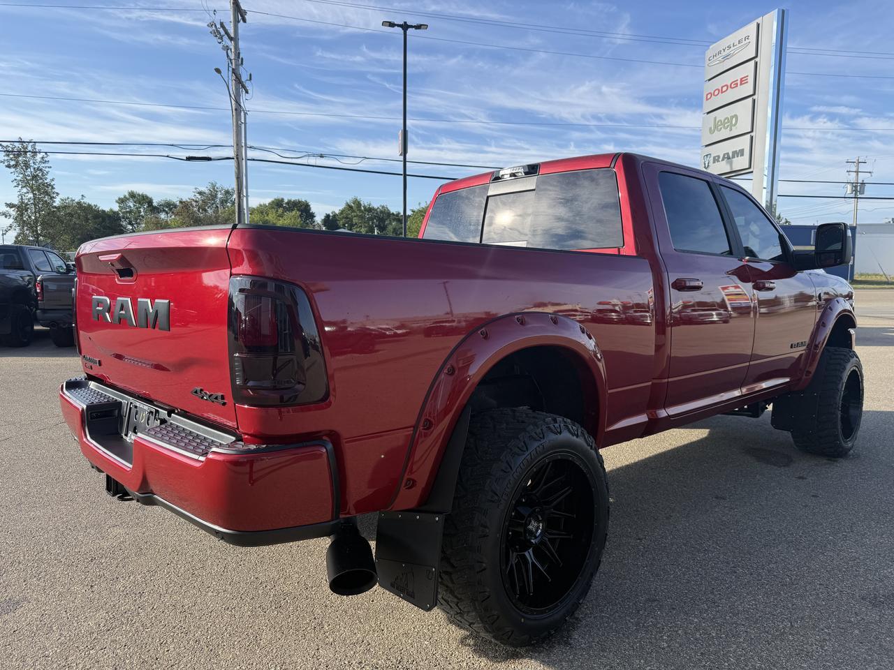 2026 Ram 2500 Laramie Crew Cab 4x4 | Rig Ready Ram | DEADPOOL 8.0 | 3" Level Kit | 22" Wheels | 35" Tires Redwater AB