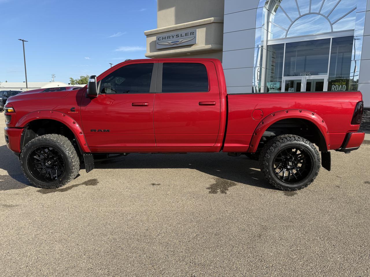 2026 Ram 2500 Laramie Crew Cab 4x4 | Rig Ready Ram | DEADPOOL 8.0 | 3" Level Kit | 22" Wheels | 35" Tires Redwater AB