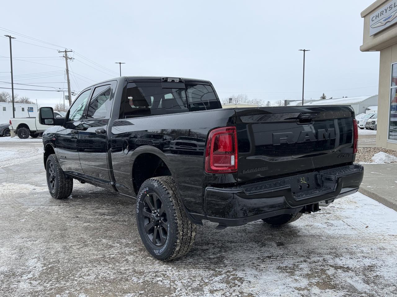 2026 Ram 2500 Laramie Night Edition Crew Cab 4x4 | Cummins Diesel | Sunroof | 12IN Display | NAV | 5th Wheel Prep Redwater AB