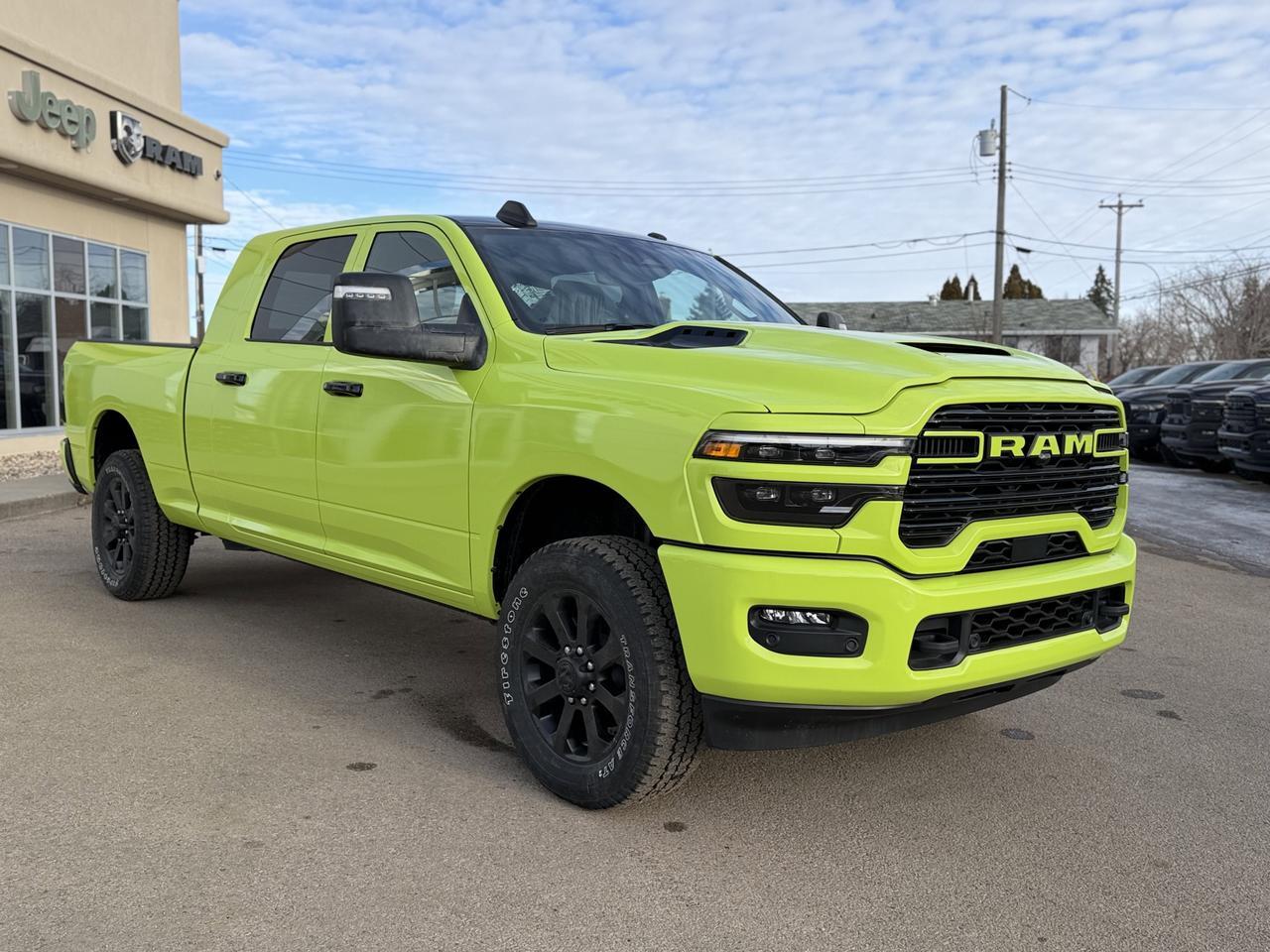 2026 Ram 2500 Laramie Night Edition Mega Cab 4x4 | Rig Ready Ram  | GiFLer | Custom Wrap | 5" Lift | Loaded Redwater AB