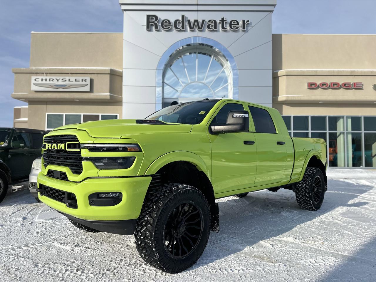 2026 Ram 2500 Laramie Night Edition Mega Cab 4x4 | Rig Ready Ram  | GiFLer | Custom Wrap | 5" Lift | Loaded