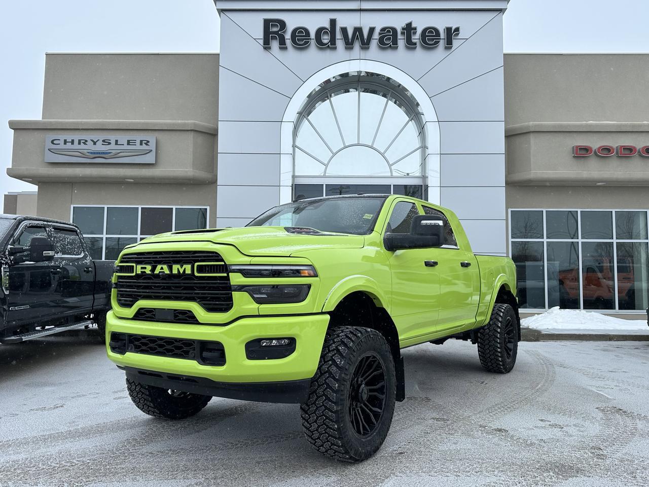 2026 Ram 2500 Laramie Night Edition Mega Cab 4x4 | Rig Ready Ram  | GiFLer | Custom Wrap | 5" Lift | Loaded