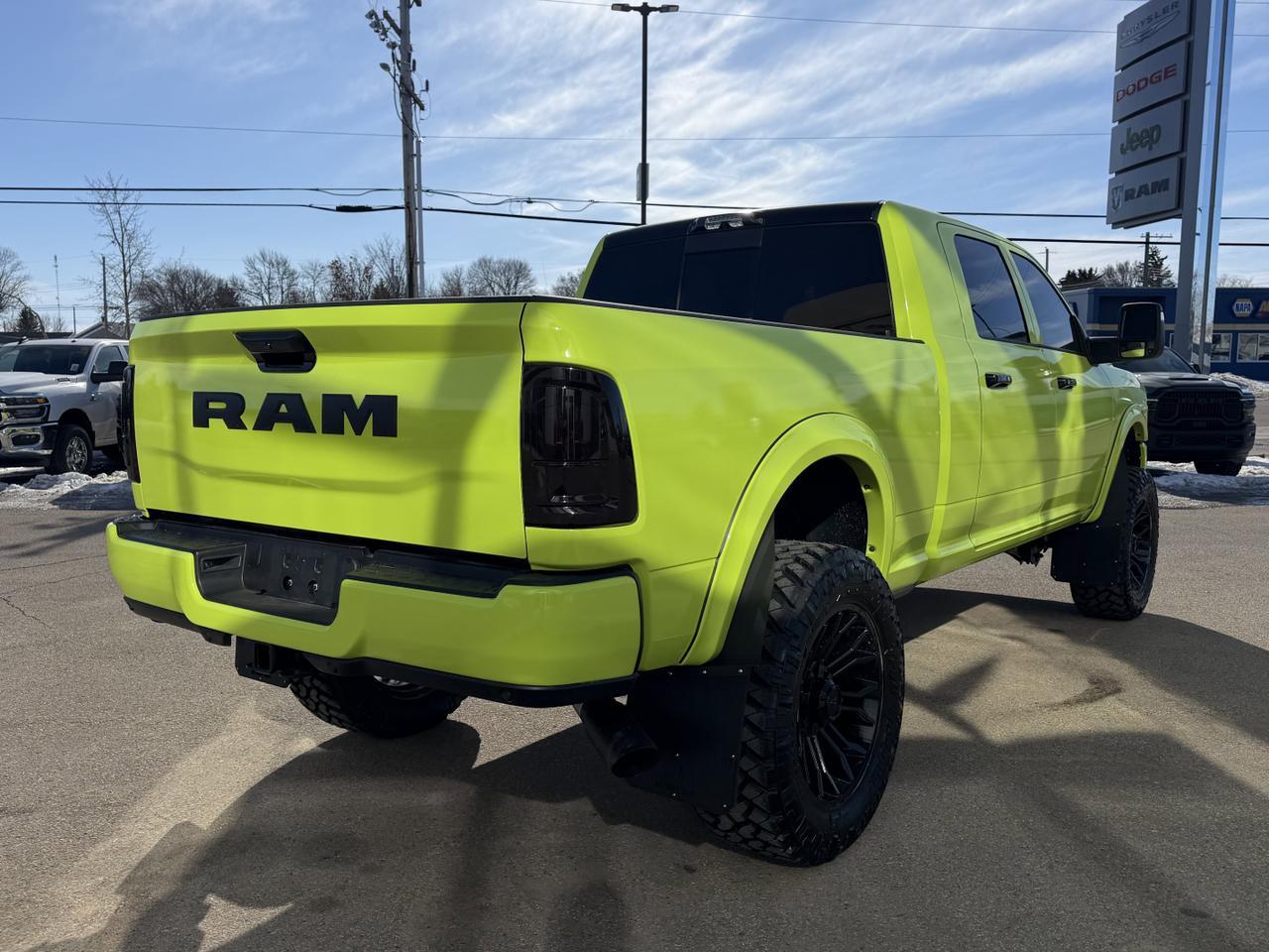 2026 Ram 2500 Laramie Night Edition Mega Cab 4x4 | Rig Ready Ram  | GiFLer | Custom Wrap | 5" Lift | Loaded Redwater AB