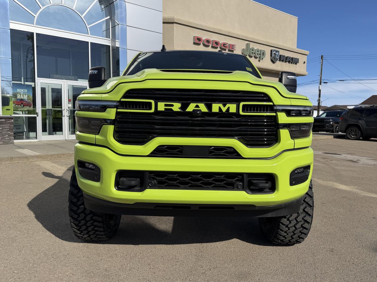 2026 Ram 2500 Laramie Night Edition Mega Cab 4x4 | Rig Ready Ram  | GiFLer | Custom Wrap | 5" Lift | Loaded Redwater AB