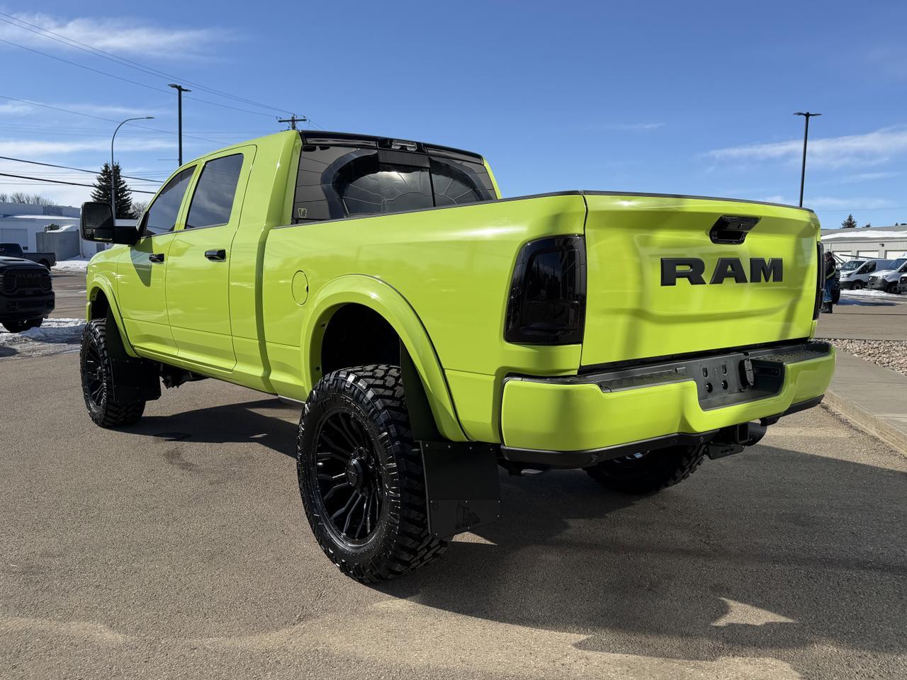 2026 Ram 2500 Laramie Night Edition Mega Cab 4x4 | Rig Ready Ram  | GiFLer | Custom Wrap | 5" Lift | Loaded Redwater AB