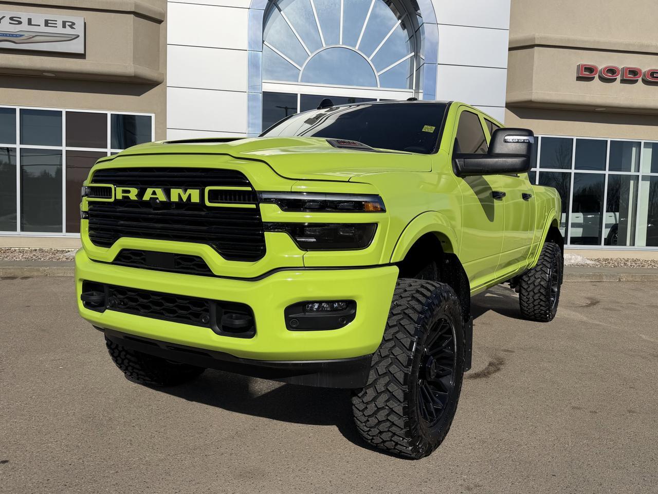 2026 Ram 2500 Laramie Night Edition Mega Cab 4x4 | Rig Ready Ram  | GiFLer | Custom Wrap | 5" Lift | Loaded Redwater AB