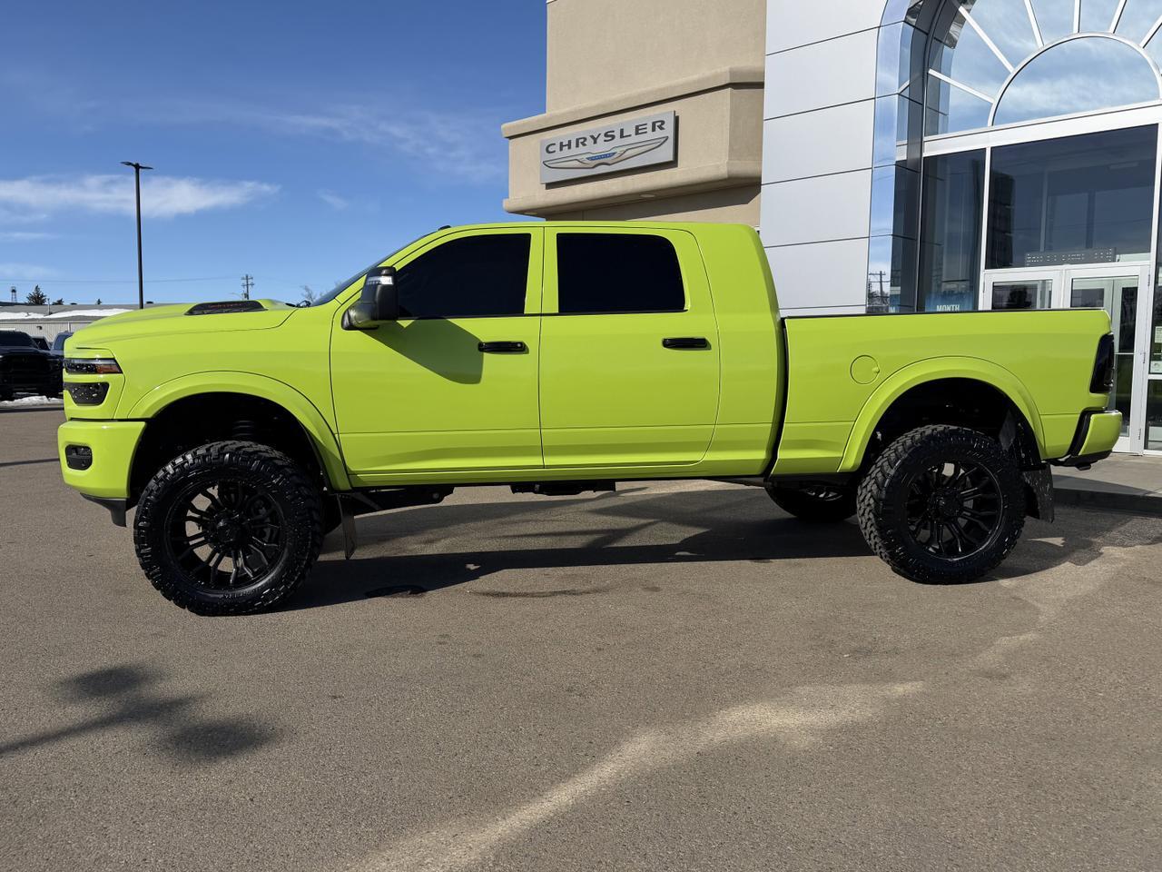 2026 Ram 2500 Laramie Night Edition Mega Cab 4x4 | Rig Ready Ram  | GiFLer | Custom Wrap | 5" Lift | Loaded Redwater AB