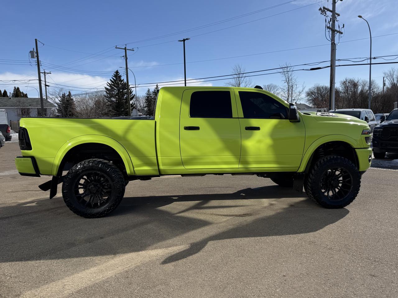 2026 Ram 2500 Laramie Night Edition Mega Cab 4x4 | Rig Ready Ram  | GiFLer | Custom Wrap | 5" Lift | Loaded Redwater AB