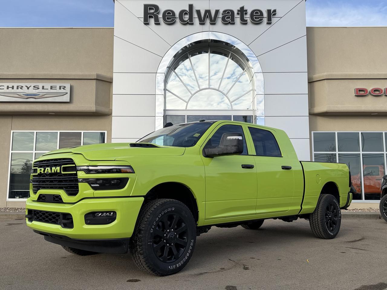 2026 Ram 2500 Laramie Night Edition Mega Cab 4x4 | Rig Ready Ram  | Sunroof | Air Suspension | 5th Wheel Prep