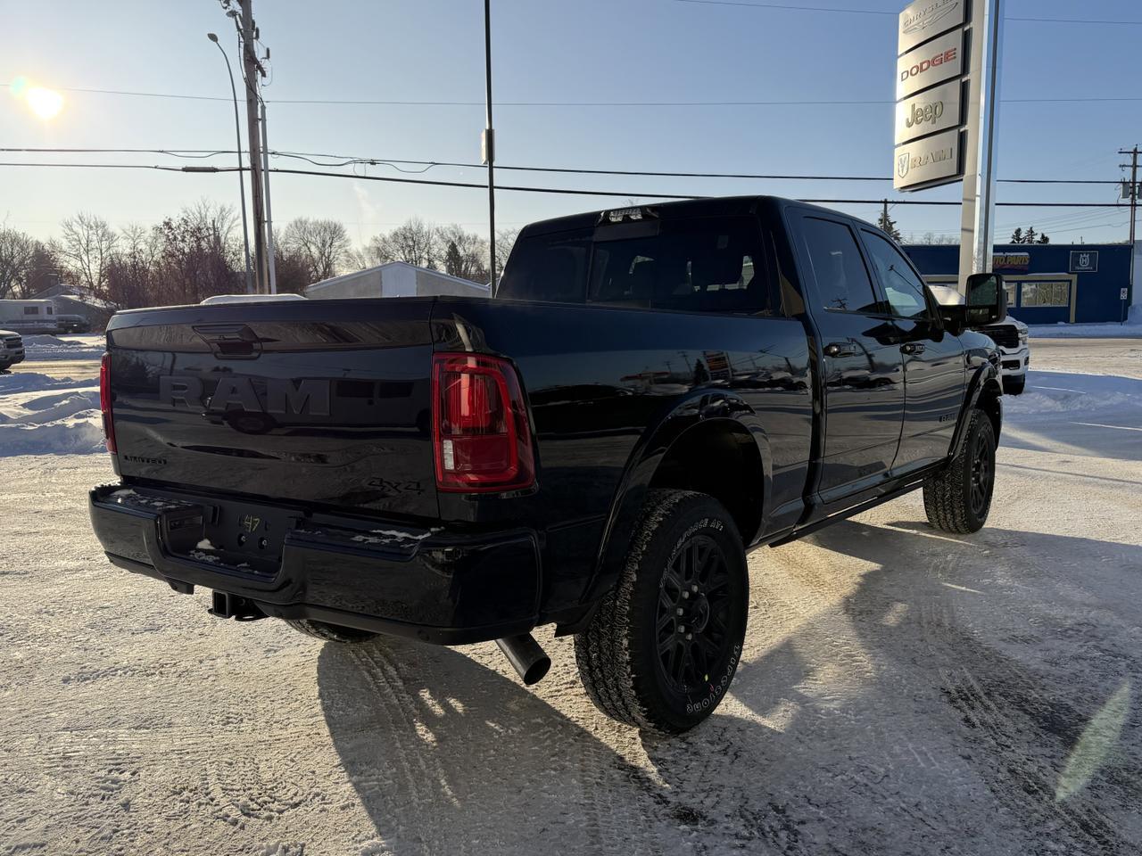 2026 Ram 2500 Limited 4x4 | Cummins Turbo Diesel | Leather Interior | Navigation | Heated Seats | Remote Start Redwater AB