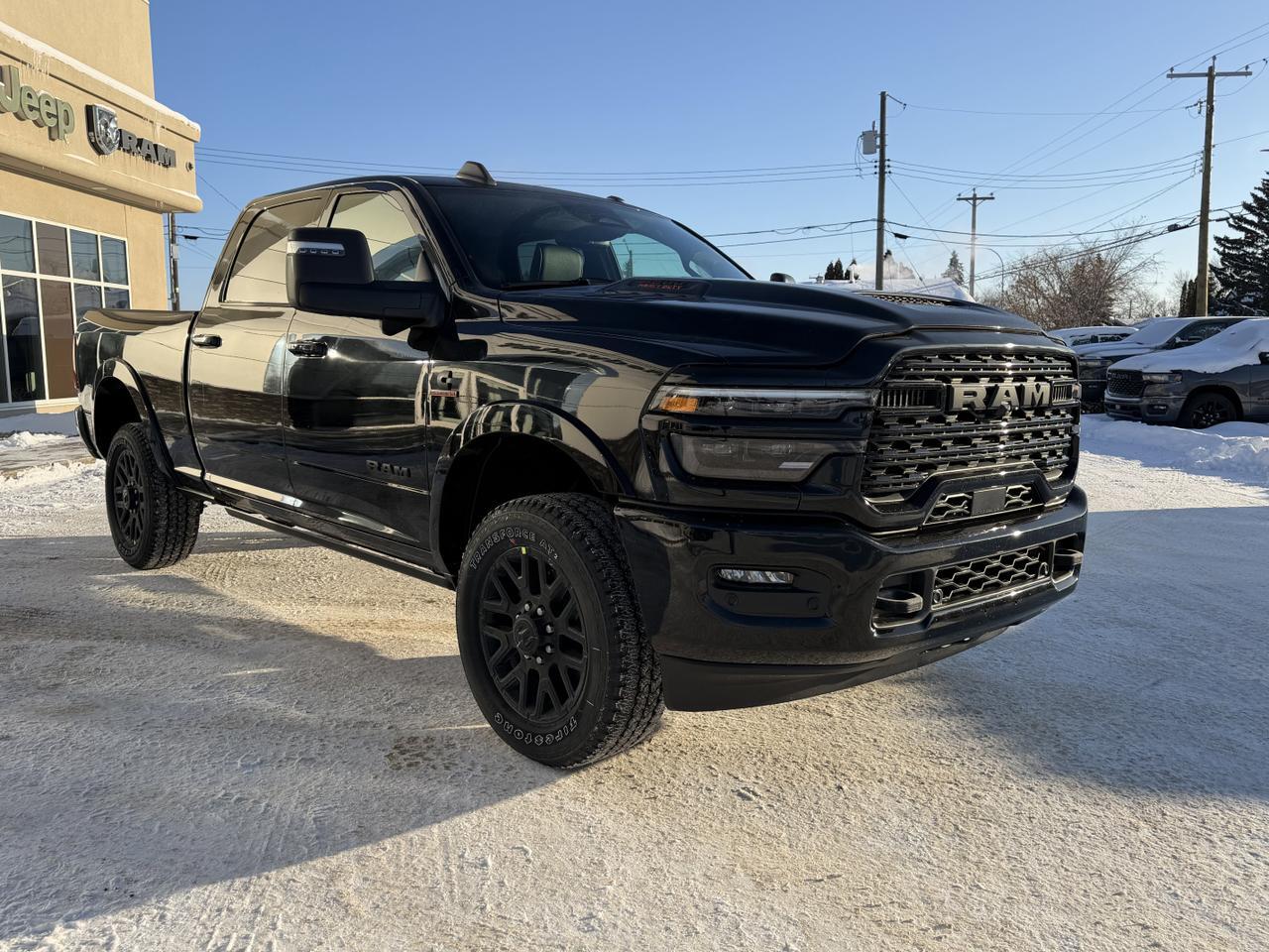 2026 Ram 2500 Limited 4x4 | Cummins Turbo Diesel | Leather Interior | Navigation | Heated Seats | Remote Start Redwater AB