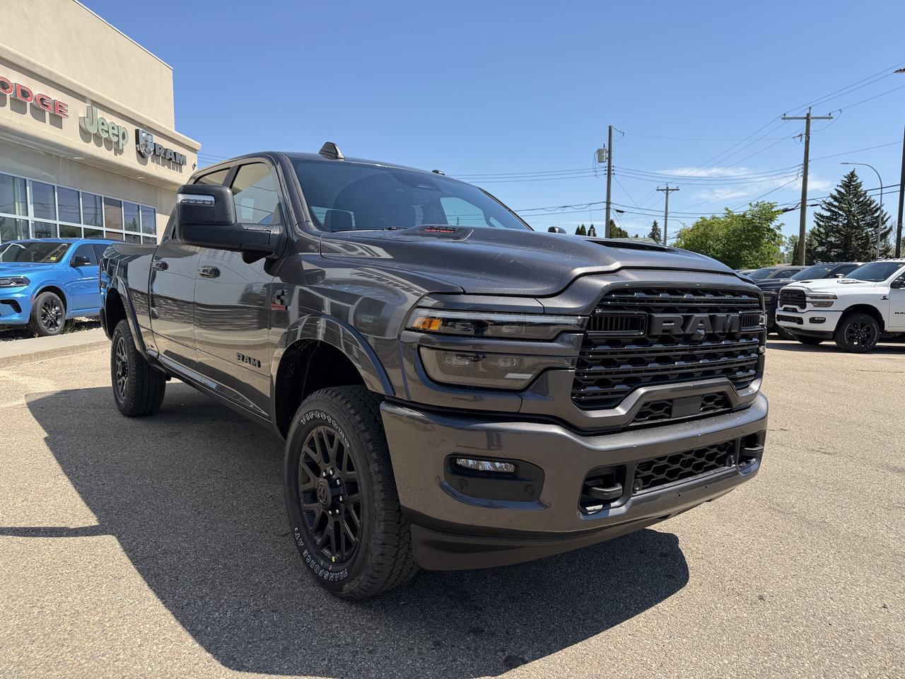 2026 Ram 2500 Limited Crew Cab 4x4 | Cummins Diesel | Premium Leather | NAV | Towing | Auto Leveling Redwater AB
