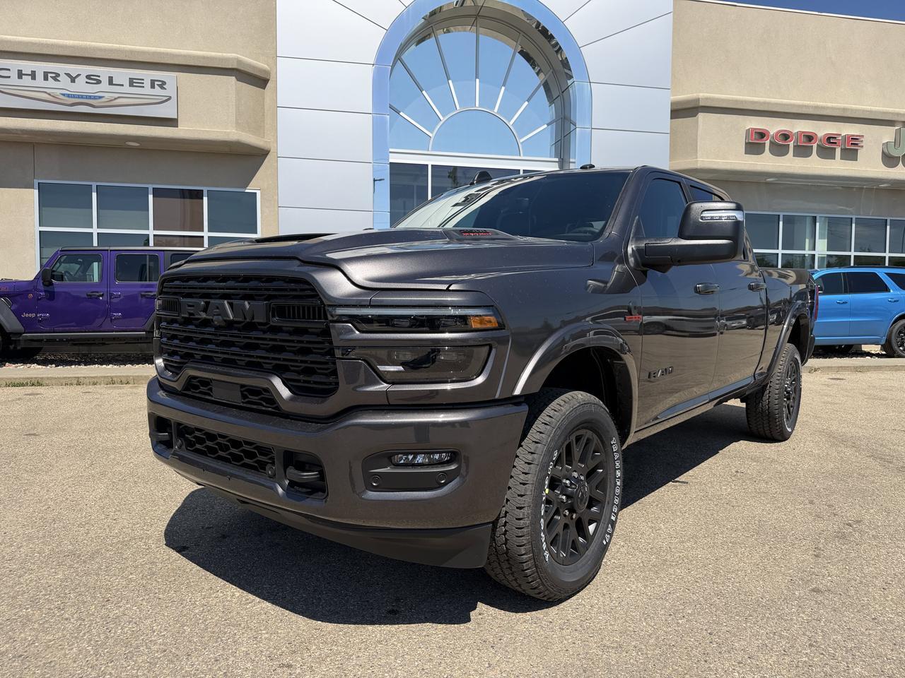 2026 Ram 2500 Limited Crew Cab 4x4 | Cummins Diesel | Premium Leather | NAV | Towing | Auto Leveling Redwater AB