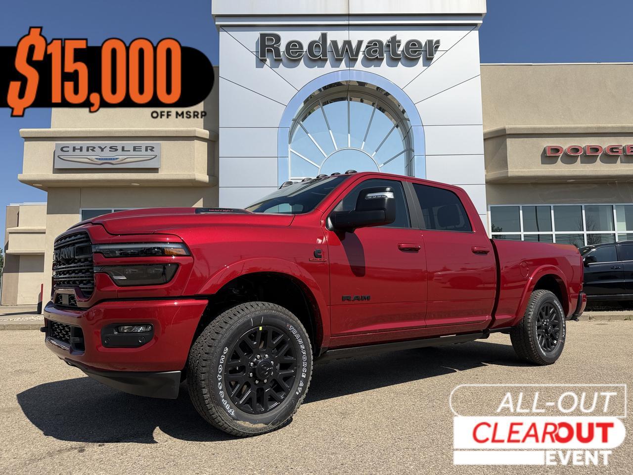 2026 Ram 2500 Limited Crew Cab 4x4 | Cummins Turbo Diesel | Premium Leather | 12IN Display | NAV | Trailer Tow Pkg