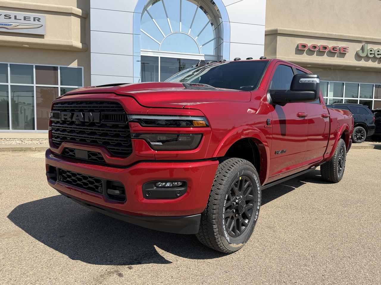 2026 Ram 2500 Limited Crew Cab 4x4 | Cummins Turbo Diesel | Premium Leather | 12IN Display | NAV | Trailer Tow Pkg Redwater AB