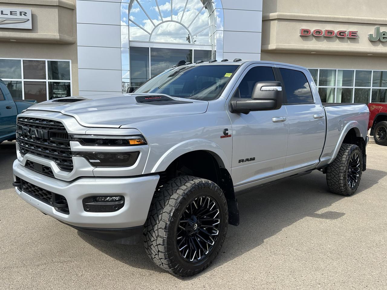 2026 Ram 2500 Limited Crew Cab 4x4 | RIG READY RAM | BDS Lift | Fuel Wheels | 5th Wheel Prep | 360 Camera | Redwater AB