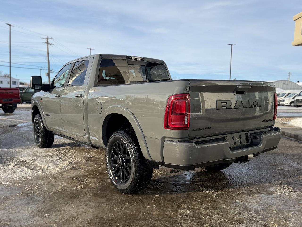 2026 Ram 2500 Limited Night Edition Crew Cab 4x4 | Cummins Diesel | Sunroof | 5th Wheel Prep | Harmon Kardon Audio Redwater AB