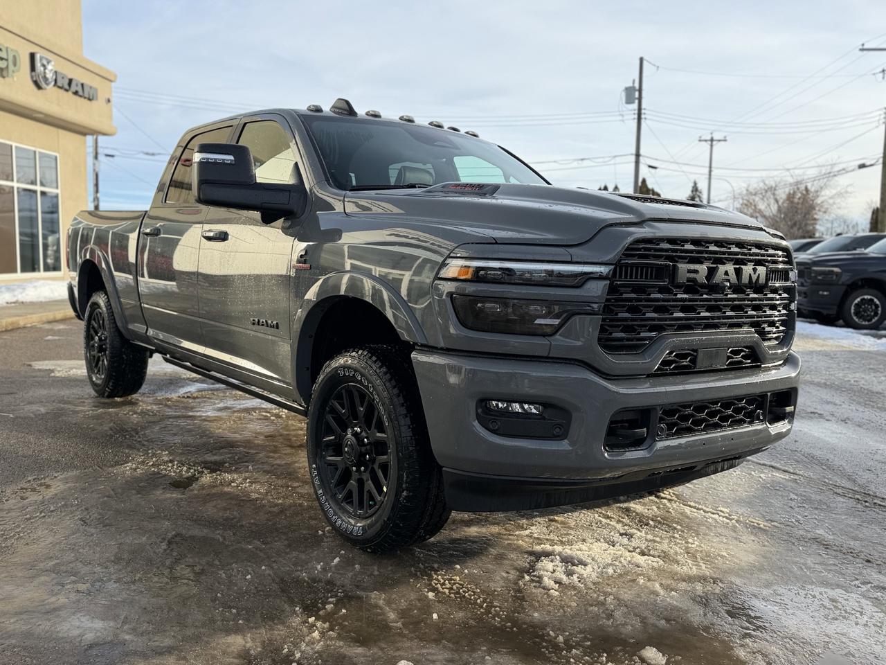 2026 Ram 2500 Limited Night Edition Crew Cab 4x4 | Cummins Diesel | Sunroof | 5th Wheel Prep | Harmon Kardon Audio Redwater AB