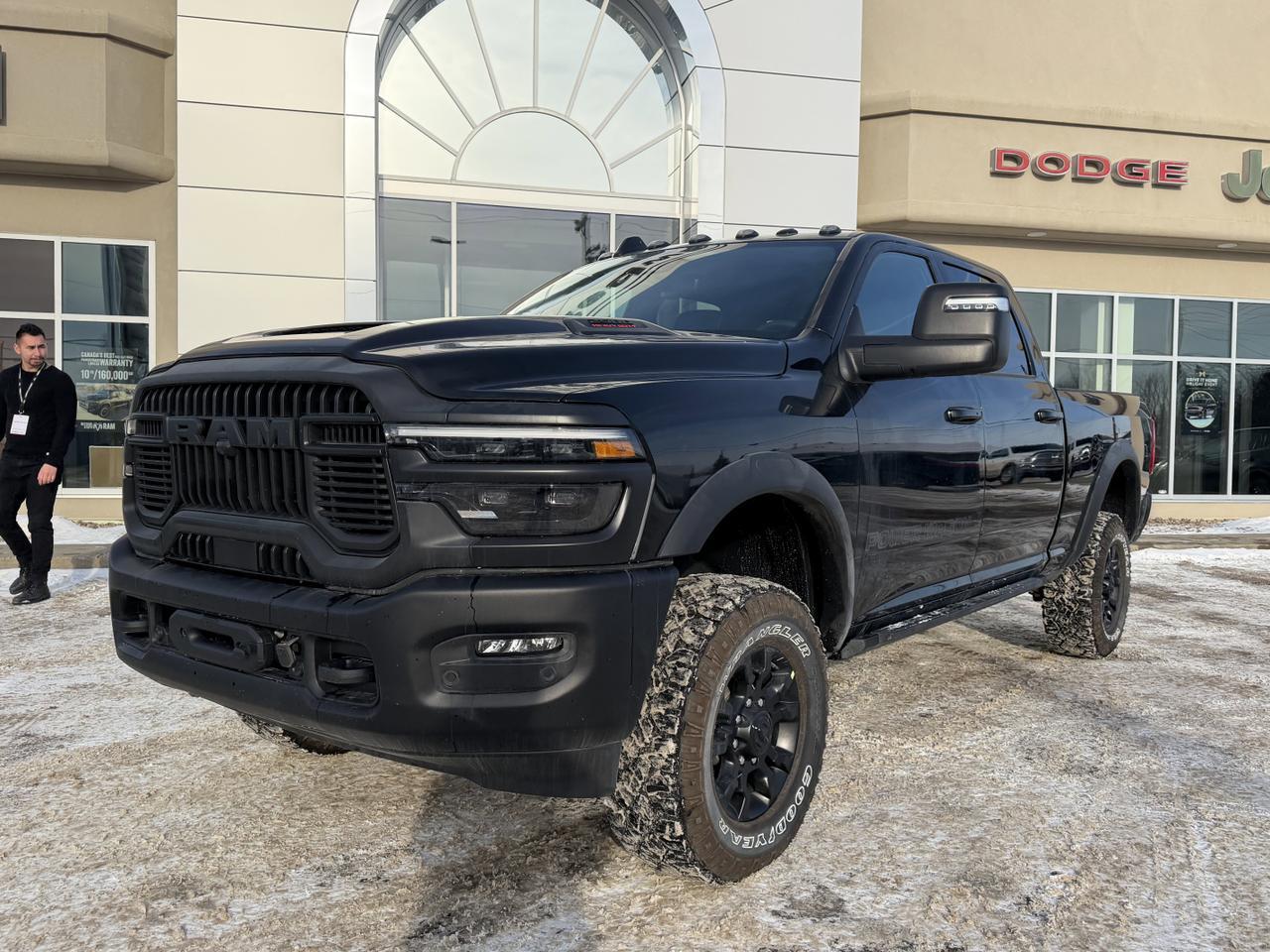 2026 Ram 2500 Power Wagon Crew Cab 4x4 | HEMI V8 | Leather | NAV | Heated Seats | Remote Start | Backup Camera Redwater AB