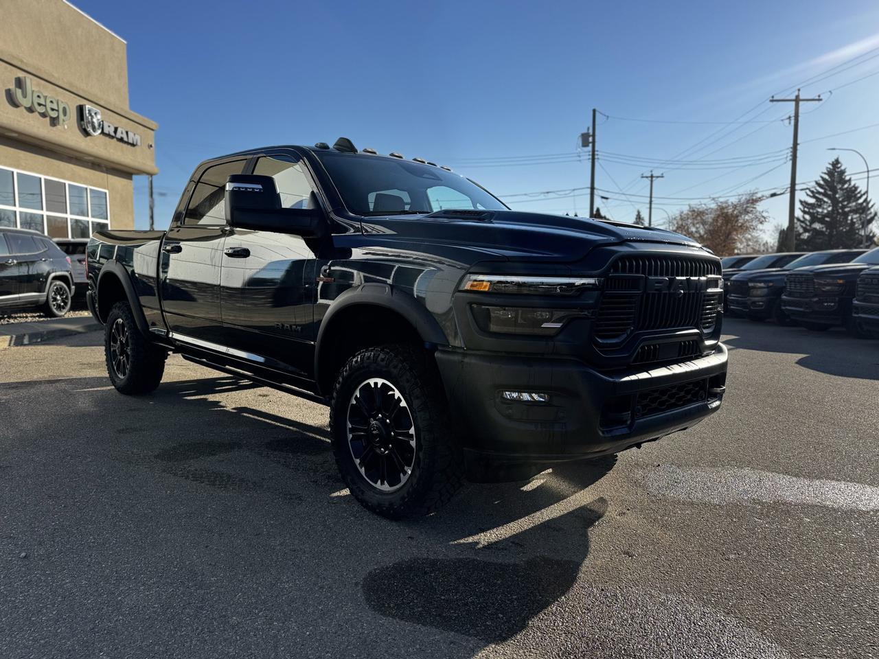 2026 Ram 2500 Rebel Crew Cab 4x4 | Cummins | Leather | Sunroof | NAV | Remote Start | Heated Seats Redwater AB