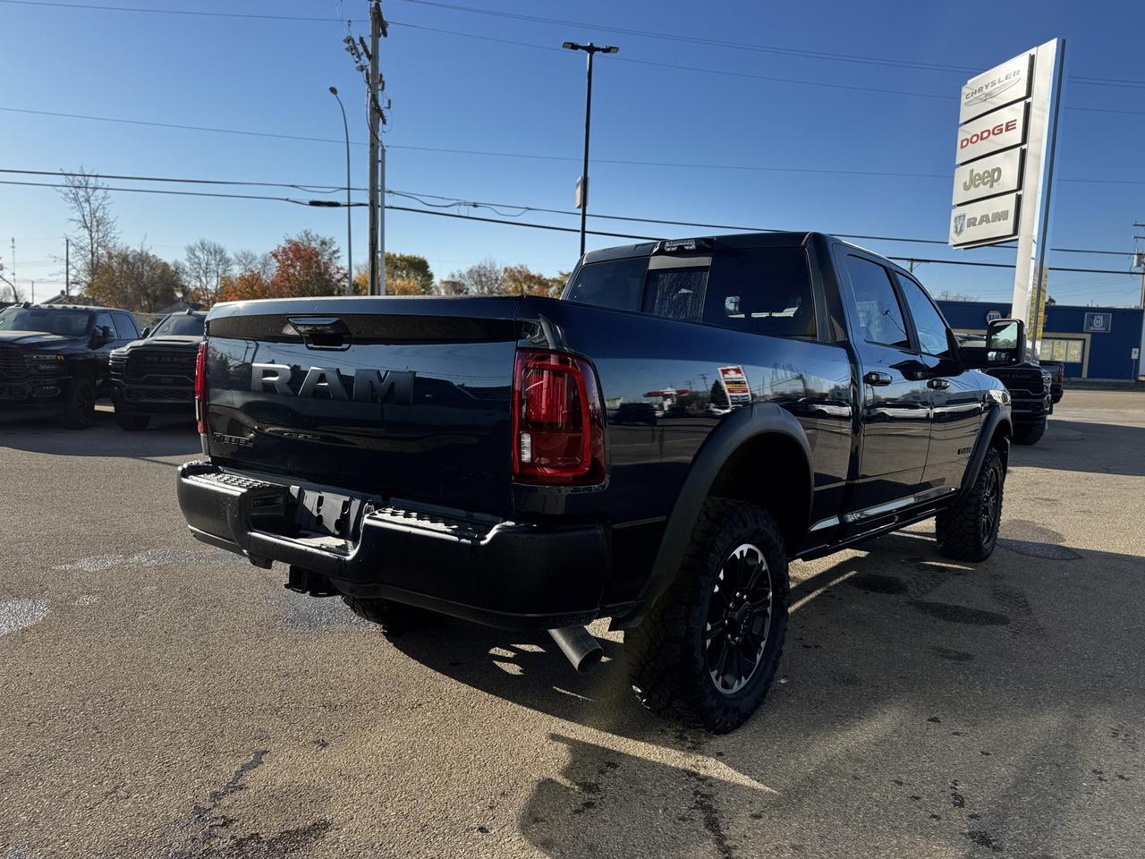 2026 Ram 2500 Rebel Crew Cab 4x4 | Cummins | Leather | Sunroof | NAV | Remote Start | Heated Seats Redwater AB
