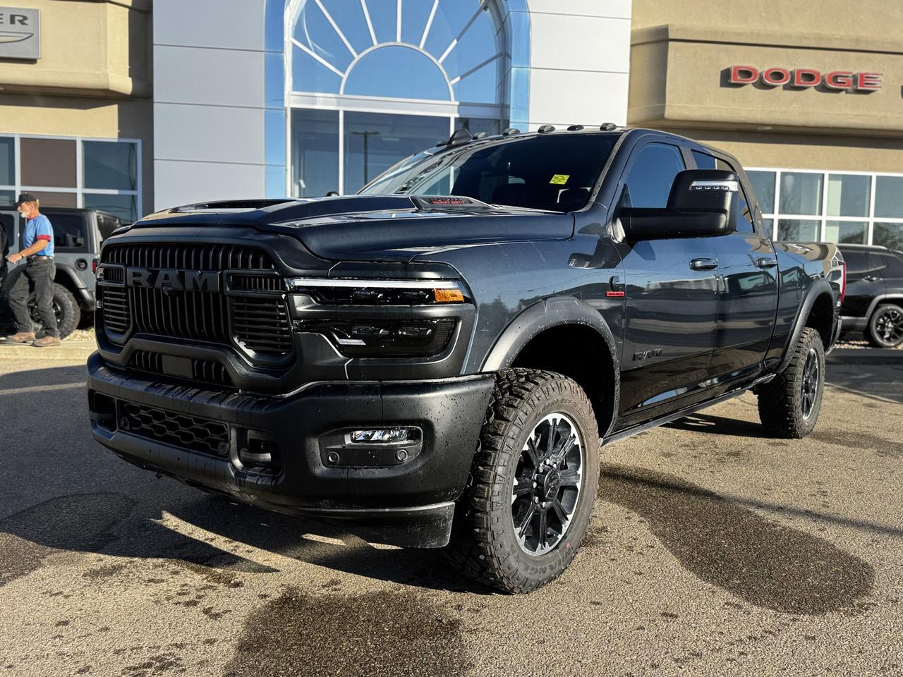 2026 Ram 2500 Rebel Crew Cab 4x4 | Cummins | Leather | Sunroof | NAV | Remote Start | Heated Seats Redwater AB