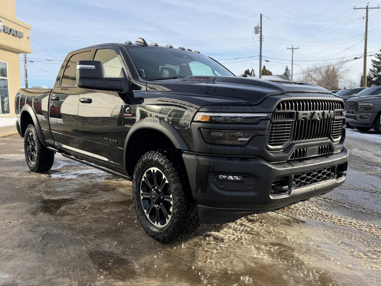 2026 Ram 2500 Rebel Crew Cab 4x4 | Cummins Diesel | 33IN AT Tires | Electronic Locking Rear Axle | Skid Plates Redwater AB