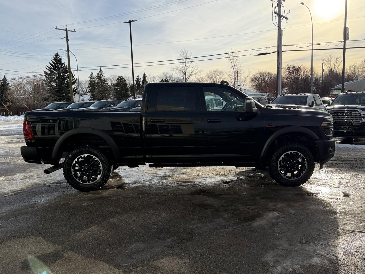 2026 Ram 2500 Rebel Crew Cab 4x4 | Cummins Diesel | 33IN AT Tires | Electronic Locking Rear Axle | Skid Plates Redwater AB