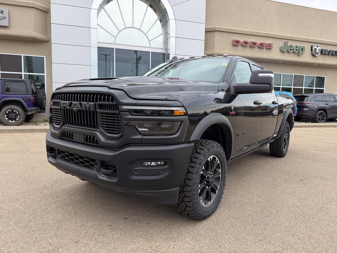 2026 Ram 2500 Rebel Crew Cab 4x4 | Cummins Diesel | 33IN AT Tires | Electronic Locking Rear Axle | Skid Plates