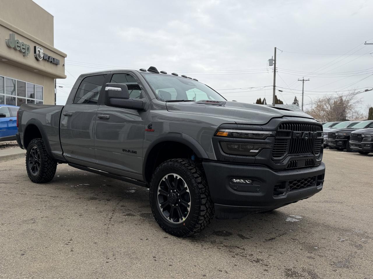 2026 Ram 2500 Rebel Crew Cab 4x4 | Cummins Diesel | Backup Camera | Sunroof | NAV Redwater AB