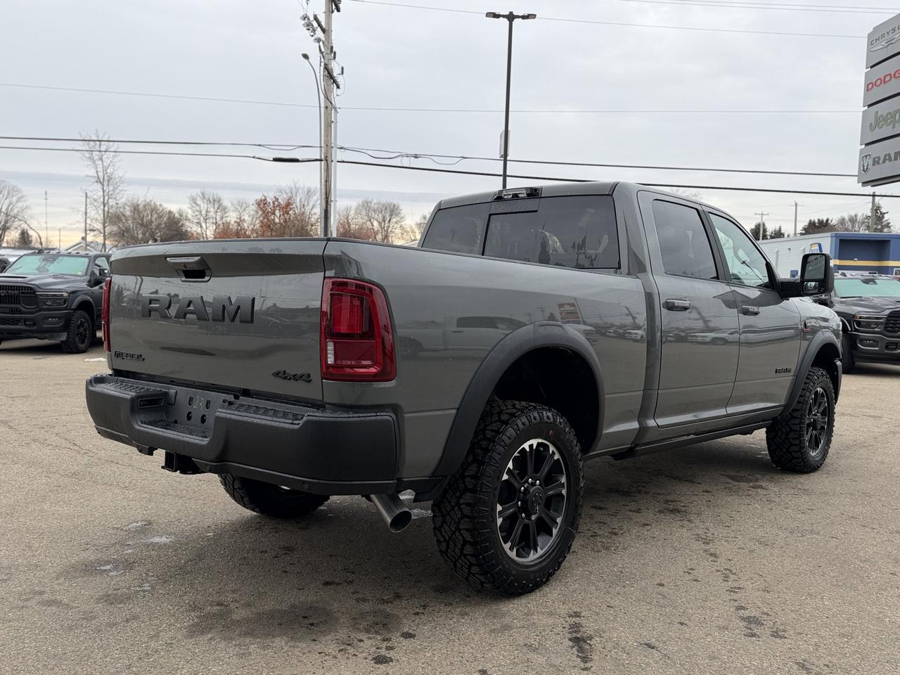 2026 Ram 2500 Rebel Crew Cab 4x4 | Cummins Diesel | Backup Camera | Sunroof | NAV Redwater AB