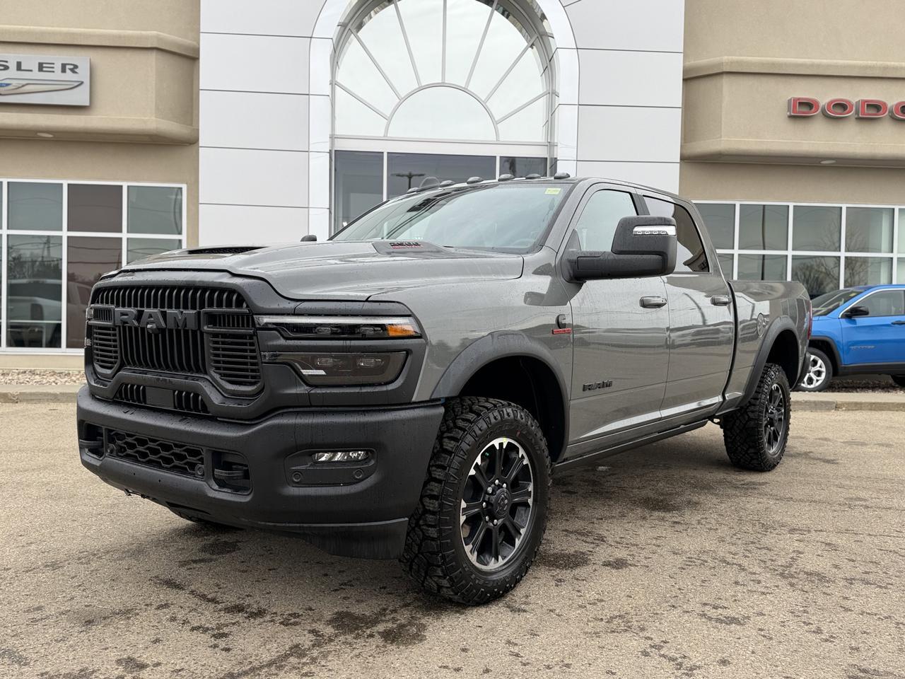 2026 Ram 2500 Rebel Crew Cab 4x4 | Cummins Diesel | Backup Camera | Sunroof | NAV Redwater AB