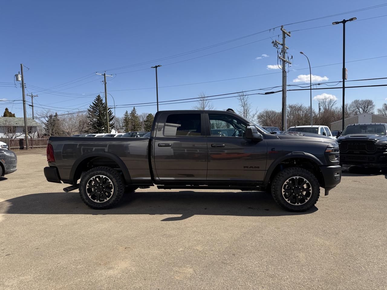 2026 Ram 2500 Rebel Crew Cab 4x4 | Cummins Diesel | Leather Heated Vented Seats | NAV | Power Sunroof | AT Tires Redwater AB