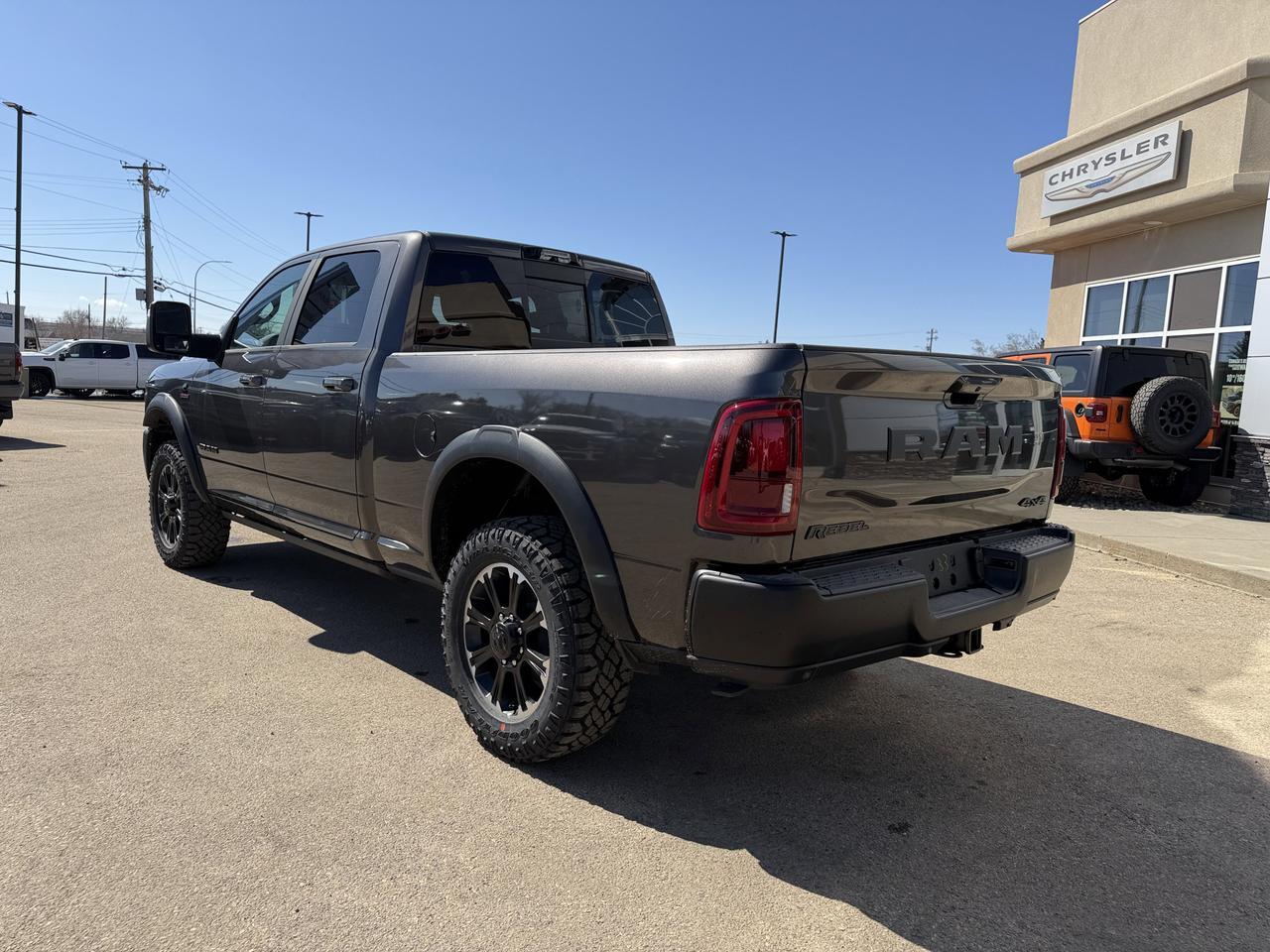 2026 Ram 2500 Rebel Crew Cab 4x4 | Cummins Diesel | Leather Heated Vented Seats | NAV | Power Sunroof | AT Tires Redwater AB