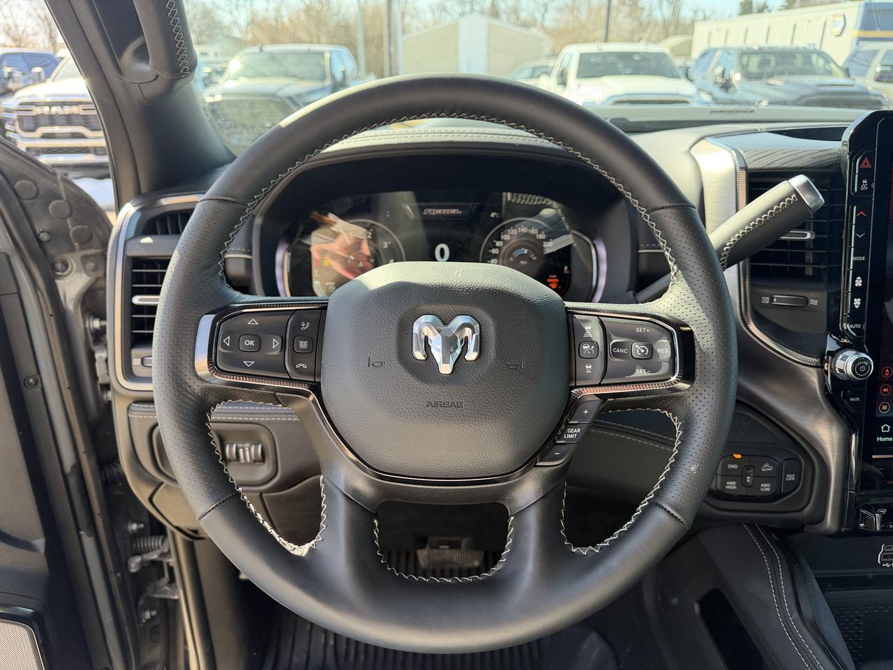 2026 Ram 2500 Rebel Crew Cab 4x4 | Cummins Diesel | Leather Heated Vented Seats | Power Sunroof | NAV | Sport Hood Redwater AB