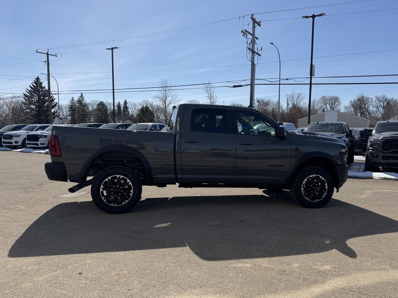 2026 Ram 2500 Rebel Crew Cab 4x4 | Cummins Diesel | Leather Heated Vented Seats | Power Sunroof | NAV | Sport Hood Redwater AB