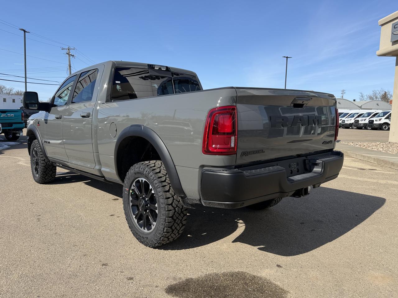 2026 Ram 2500 Rebel Crew Cab 4x4 | Cummins Diesel | Leather Heated Vented Seats | Power Sunroof | NAV | Sport Hood Redwater AB