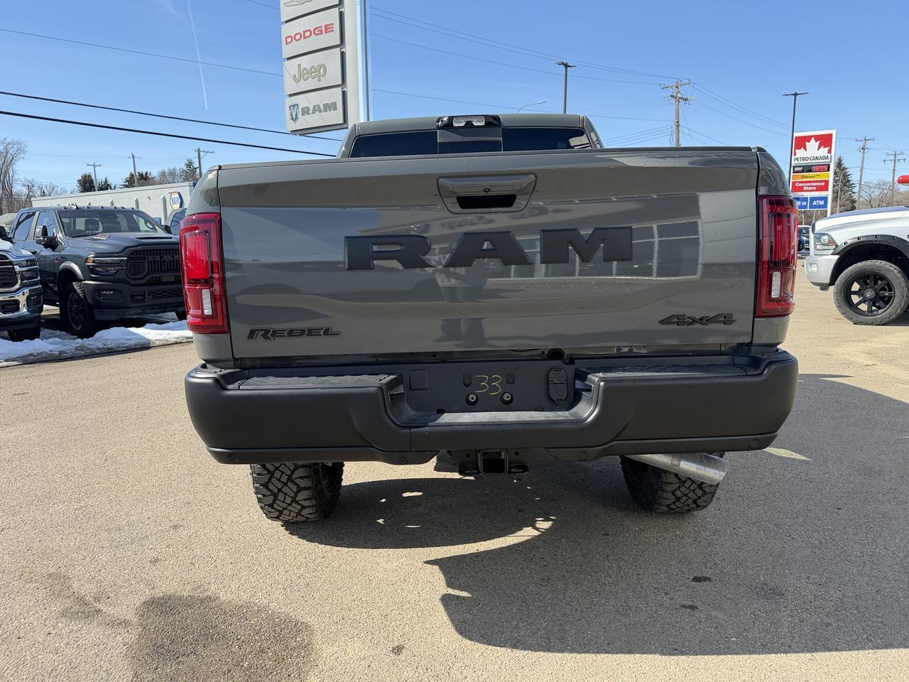 2026 Ram 2500 Rebel Crew Cab 4x4 | Cummins Diesel | Leather Heated Vented Seats | Power Sunroof | NAV | Sport Hood Redwater AB