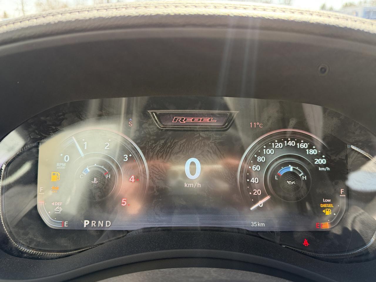 2026 Ram 2500 Rebel Crew Cab 4x4 | Cummins Turbo Diesel | 12IN NAV | Heated & Vented Leather | 360 Surround View Redwater AB