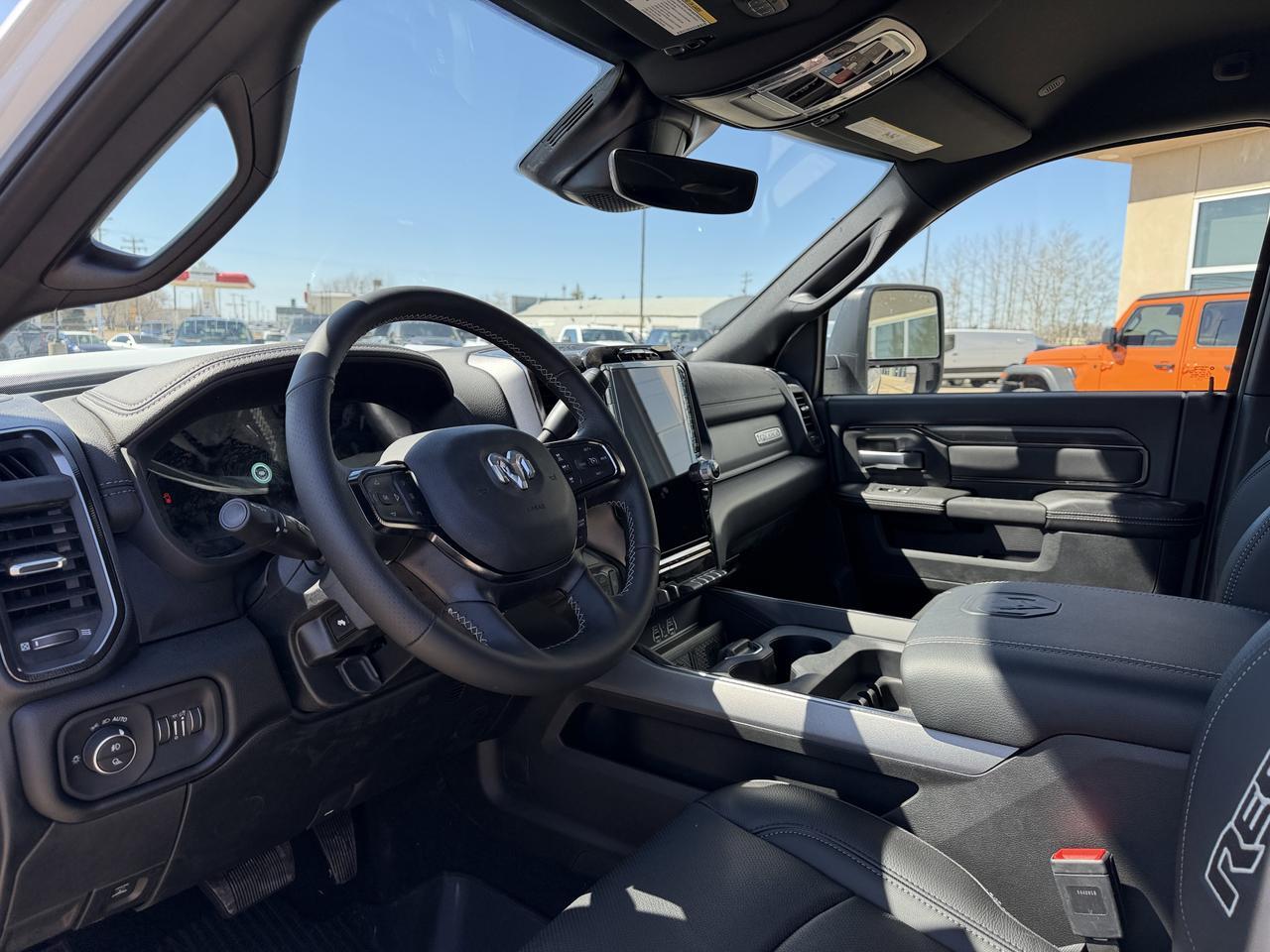 2026 Ram 2500 Rebel Crew Cab 4x4 | Cummins Turbo Diesel | 12IN NAV | Heated & Vented Leather | 360 Surround View Redwater AB